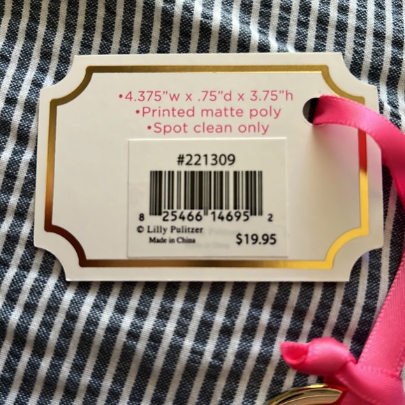 Lilly Pulitzer ID Case Happy As A Clam - Picture 4 of 4